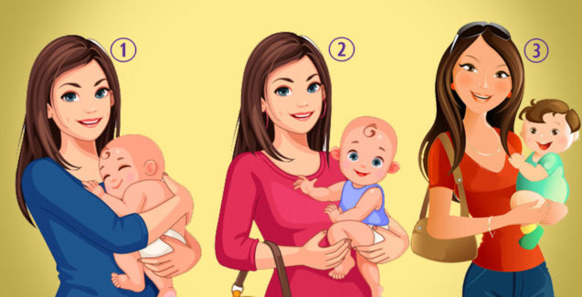 Психологічний тест: у якої жінки чужа дитина на руках?